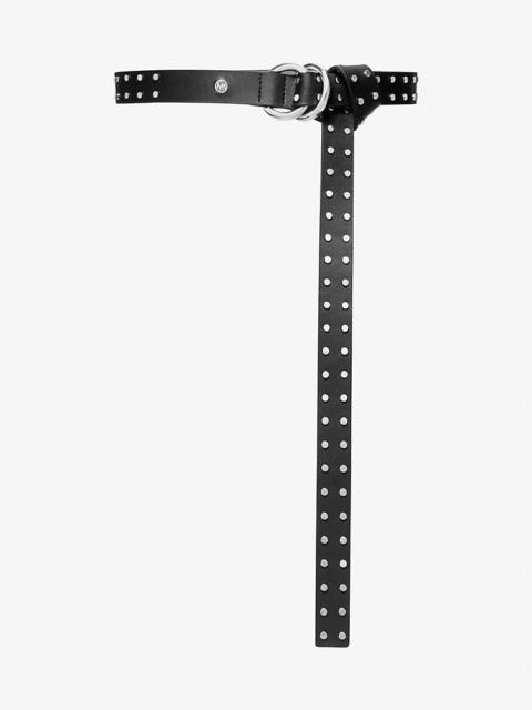 MICHAEL KORS Studded Double Ring Belt