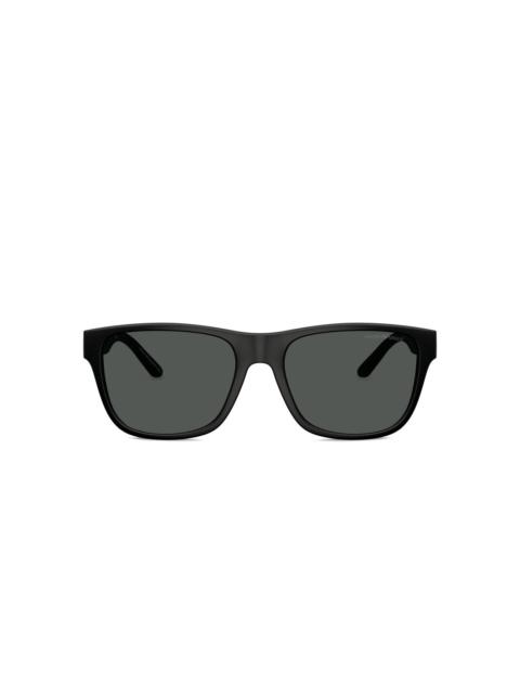 EMPORIO ARMANI logo-print sunglasses