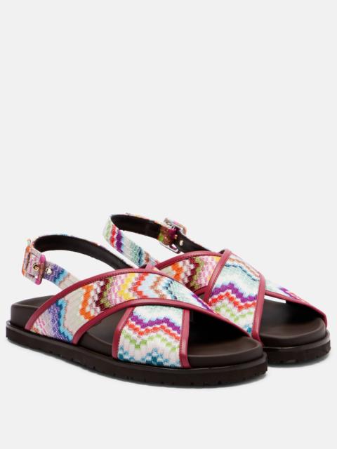 Missoni Allan Zigzag sandals