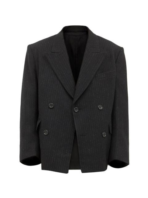Junya Watanabe MAN pinstripe double-breasted blazer
