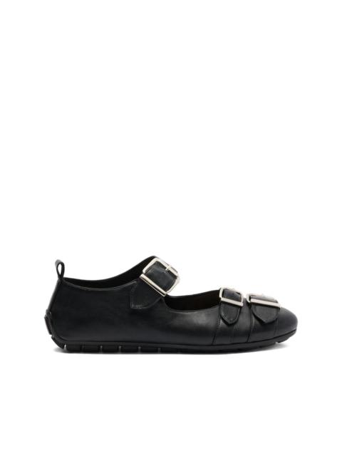 Simone Rocha BUCKLE BALLERINA GRIP - BLACK