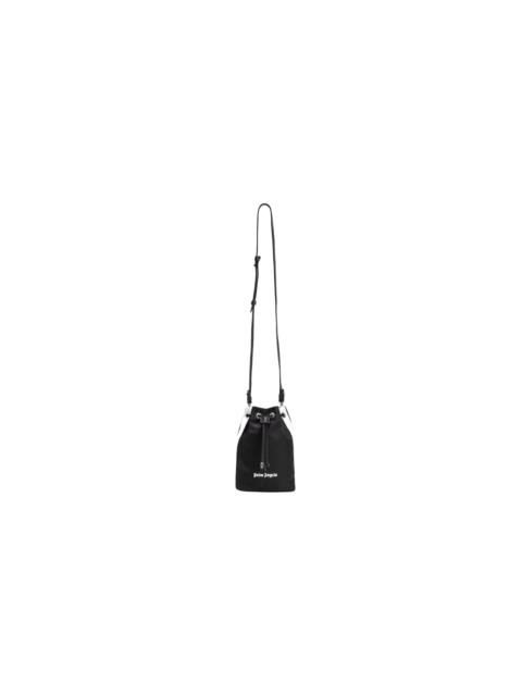Palm Angels Venice Stiped Track Drawstring Bag "Black" PWNQ013F22LEA0011001