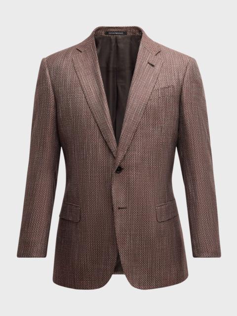 EMPORIO ARMANI Men's Copper Bamboo Sport Coat