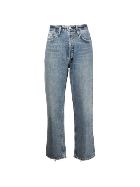 Lana cropped straight-leg jeans