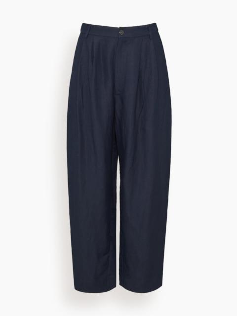 JAMIE HALLER The Tapered Trouser in Navy