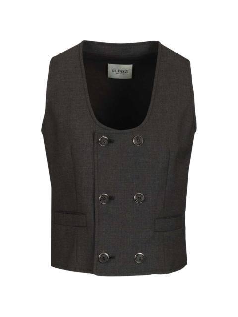 DURAZZI MILANO double-breasted waistcoat