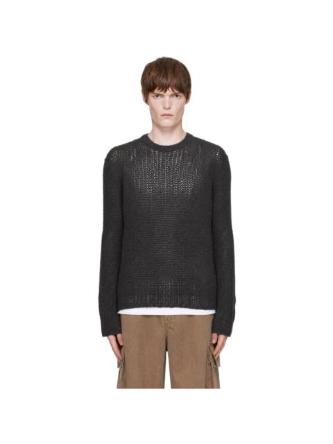 Our Legacy Taupe Popover Roundneck Sweater