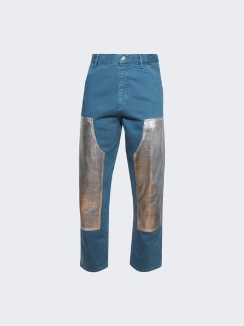 BLUEMARBLE Workwear Pants Stonewash Blue