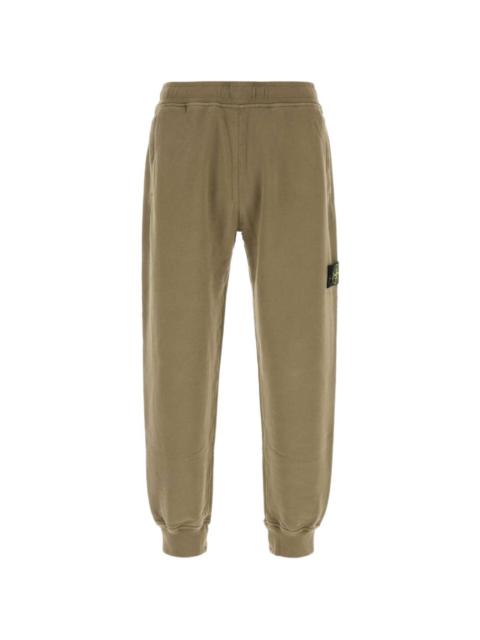 Stone Island 6200012 brushed organic-cotton fleece trousers