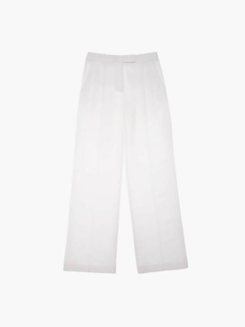 Helmut Lang PLEATED STRETCH WOOL PANT