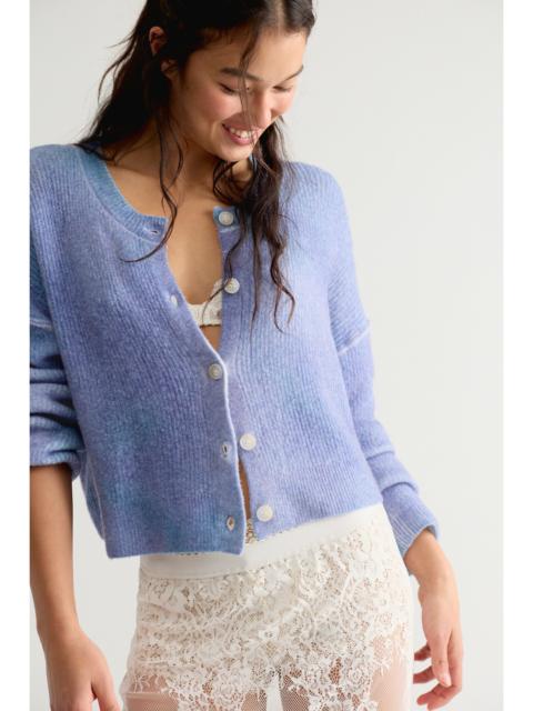 FREE PEOPLE Ottilie SoftSpun Ribbed Knit Cardi