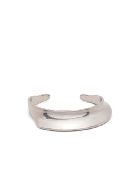 asymmetric open-cuff bracelet