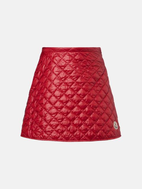 Moncler Technical mini skirt