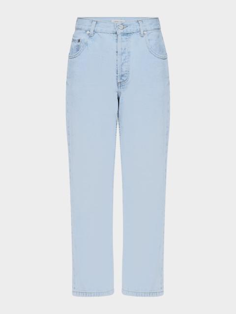 TWP Cropped Mid-Rise Jeans