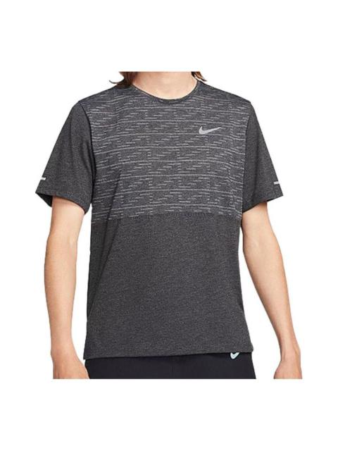 Nike Nike Dri-FIT Run Division Miler T-Shirt 'Black White' DR8763-032