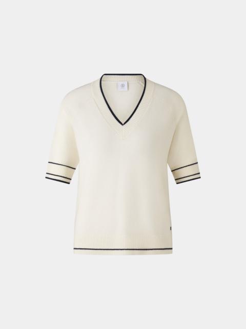 BOGNER Chiri knitted shirt in Cream