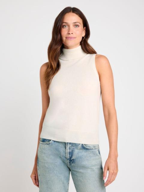 Splendid Tori Cashmere Turtleneck Tank