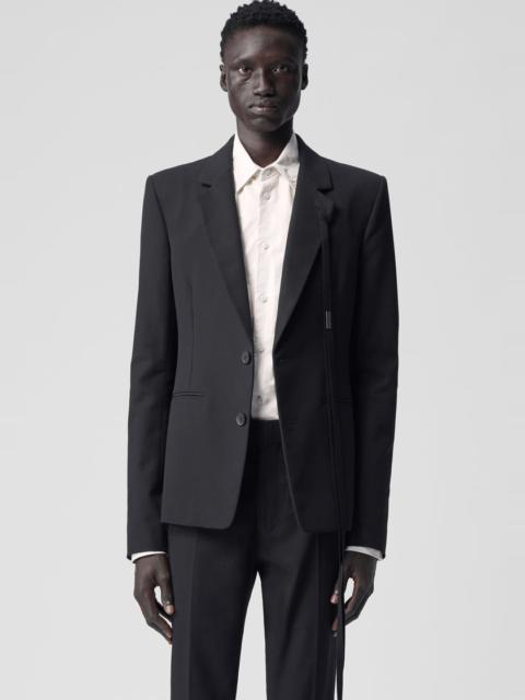 Ann Demeulemeester Serge Fitted Tailored Blazer