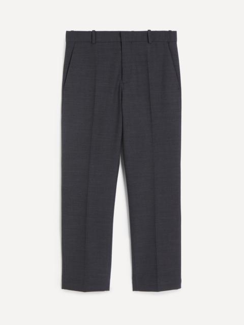 Acne Studios Slate Grey Stretch-Wool Trousers
