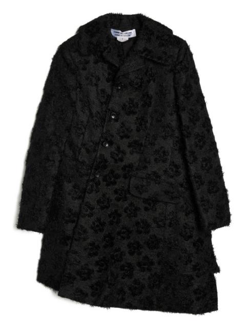 Comme des Garçons Comme des Garçons flower-pattern coat