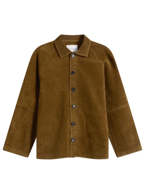 Studio Nicholson Studio Nicholson Bowe Suede Overshirt