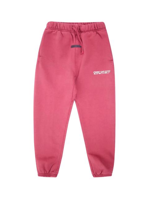 ESSENTIALS Essentials Classic Sweatpant GS "Crimson" 785HO253691K
