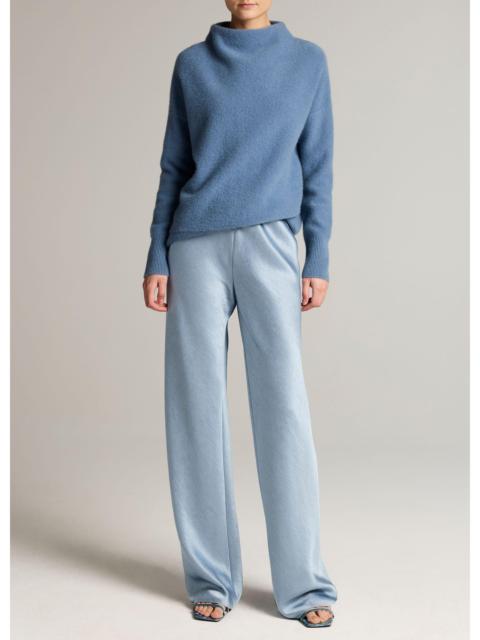 Vince Colette High-Rise Fluid Satin Bias Pant