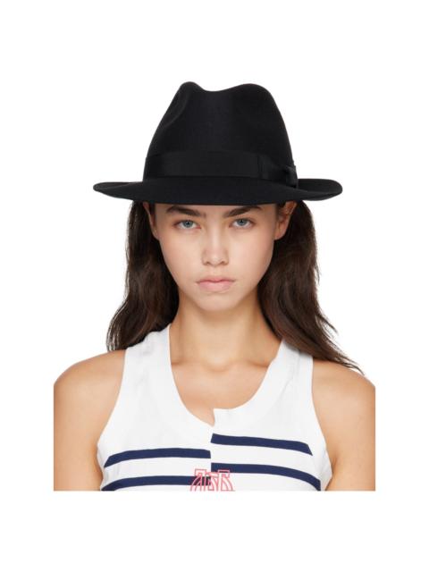 Jean Paul Gaultier Black Borsalino Hat
