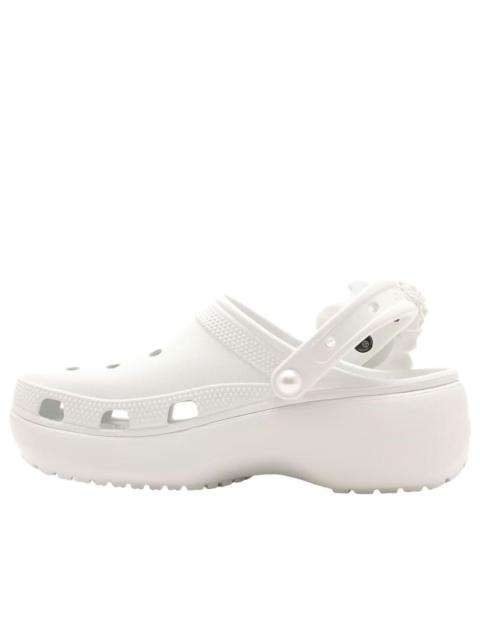 crocs (WMNS) Crocs Classic Platform Bouquet Clog 'Moonlight' 211292-1NK