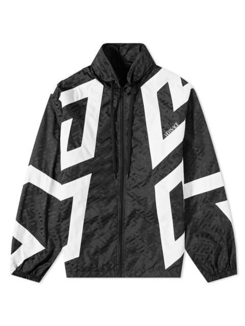 VERSACE Versace Greca Logo Padded Jacket