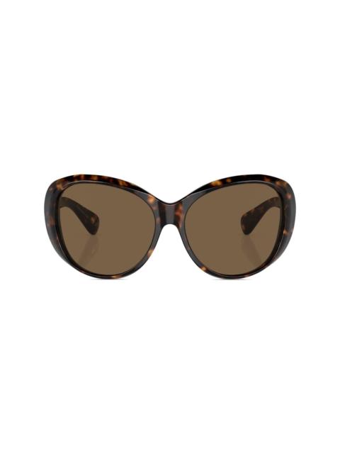 Maridan oversize-frame sunglasses