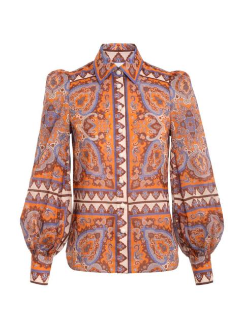 Zimmermann HALCYON BLOUSON BLOUSE