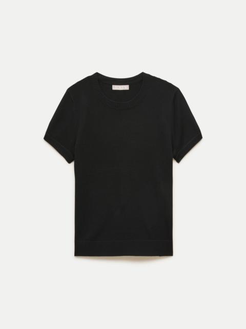 J.CREW Sweater-tee in merino wool blend