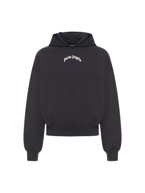 Curved Logo hoodie