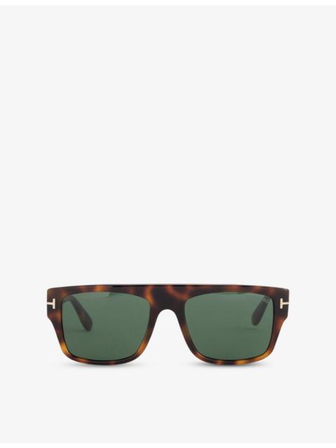 TOM FORD Dunning-02 Square Acetate Sunglasses