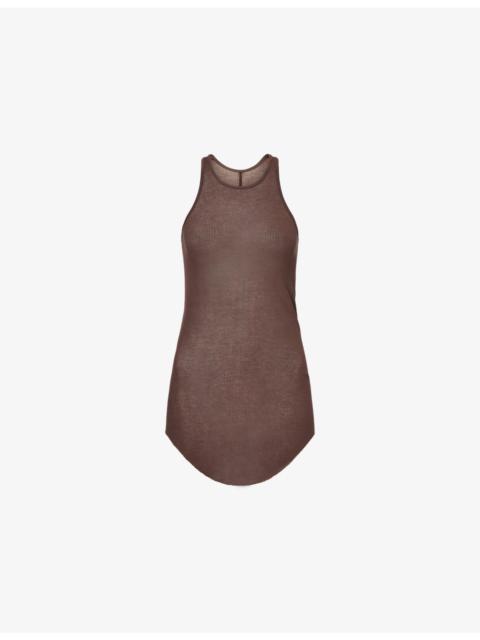 Rick Owens Basic Rib Semi-Sheer Knit Top
