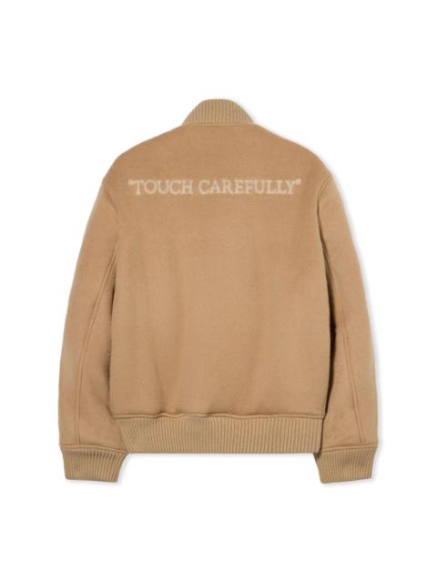 Off-White Quote Bomber Jacket