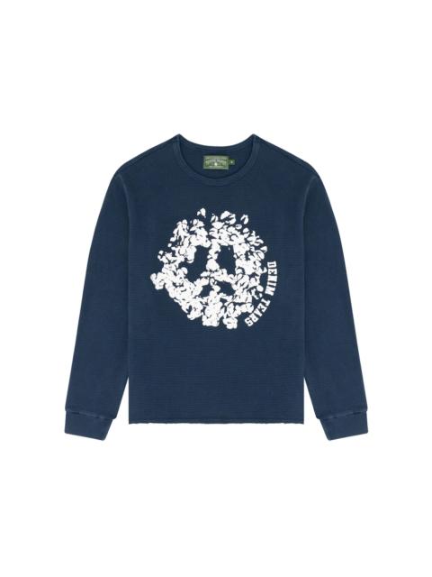 DENIM TEARS Denim Tears Denim University Thermal L/S Tee Navy