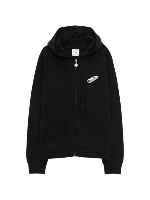 CASABLANCA zip-up hoodie