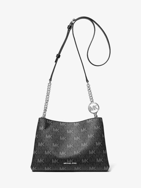 MICHAEL KORS Christina Small Signature Logo Crossbody Bag