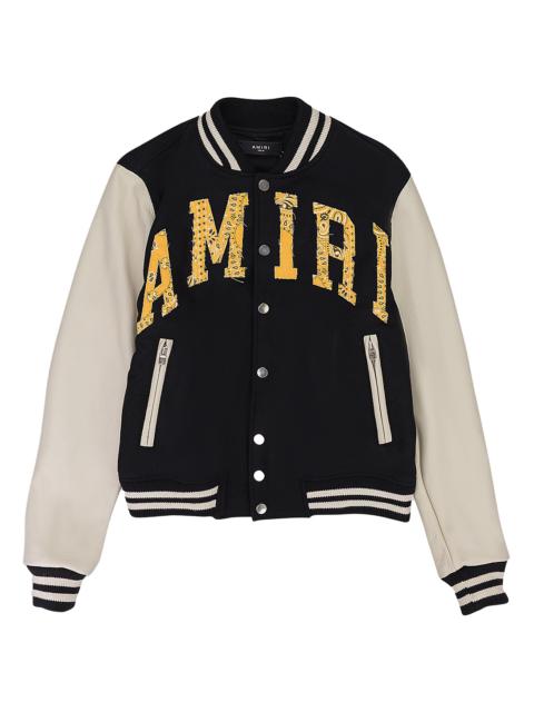 AMIRI VINTAGE PATCH VARSITY BOMBER | REVERSIBLE