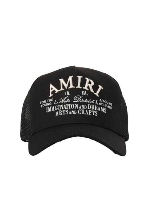 AMIRI ARTS DISTRICT TRUCKER HAT / BLK
