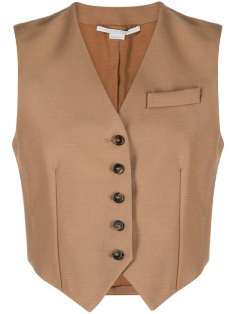 woven virgin wool waistcoat