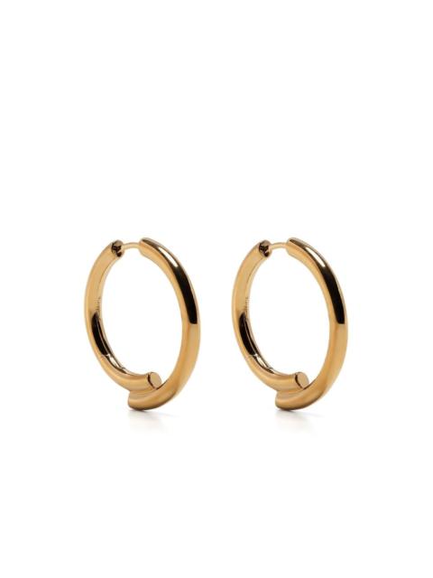 Otiumberg Chaos hoop earrings