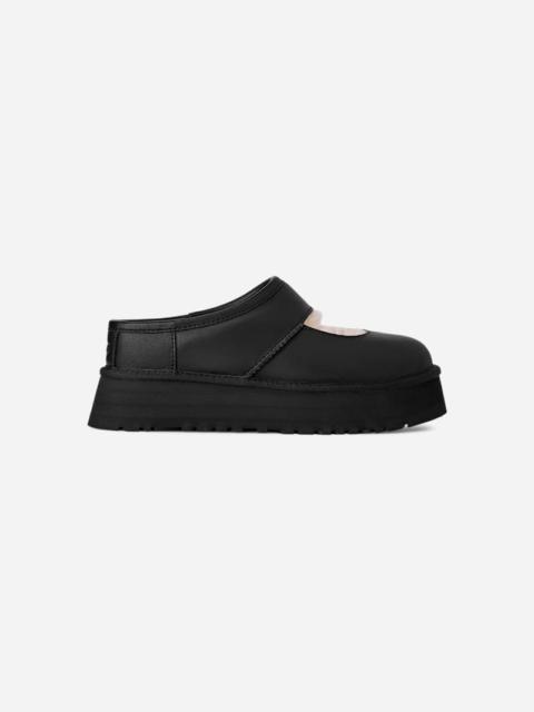 UGG ® Women's Bea Mary Jane Leather Sheepskin Slippers in Black