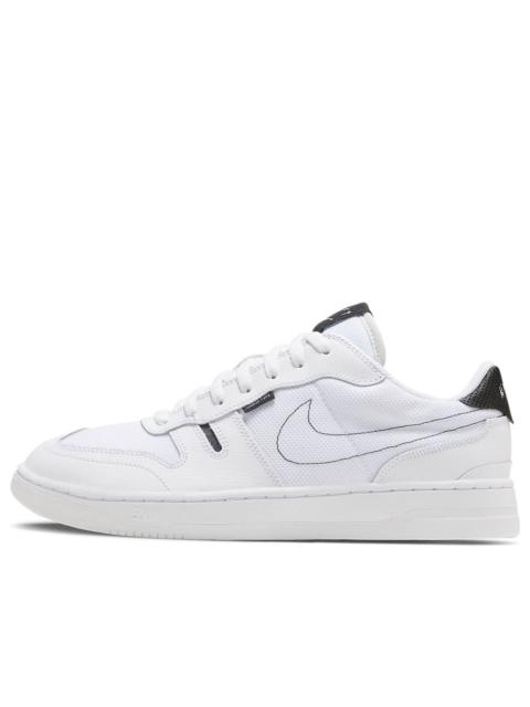 Nike Squash-Type Low Tops Casual Skateboarding Shoes White Black CT2922-100