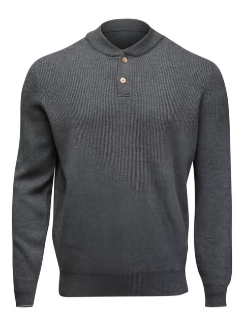 Brunello Cucinelli button-up sweater