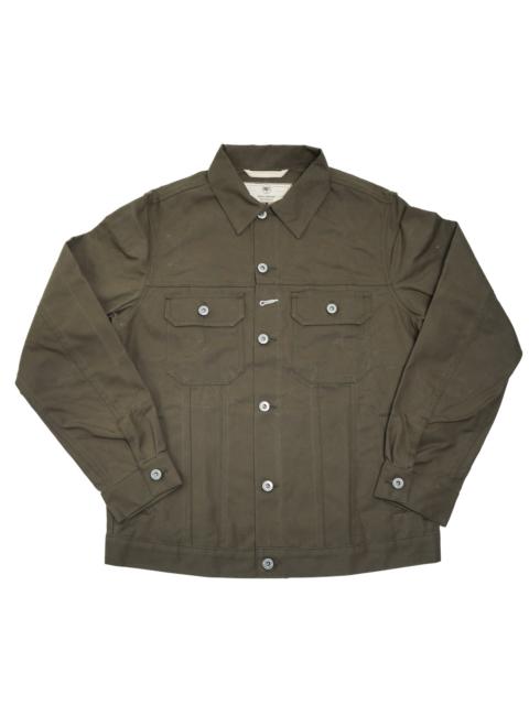 Rogue Territory Cruiser Jacket Dry Wax Canvas Olive