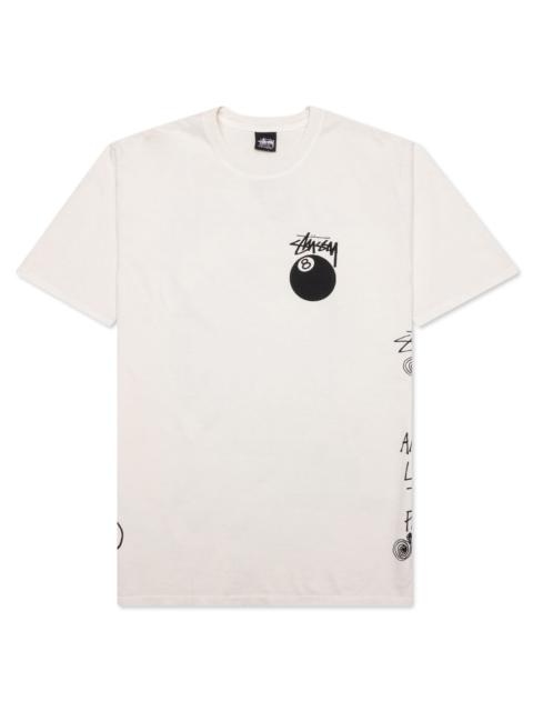 Stüssy TEST STRIKE PIGMENT DYED TEE - NATURAL
