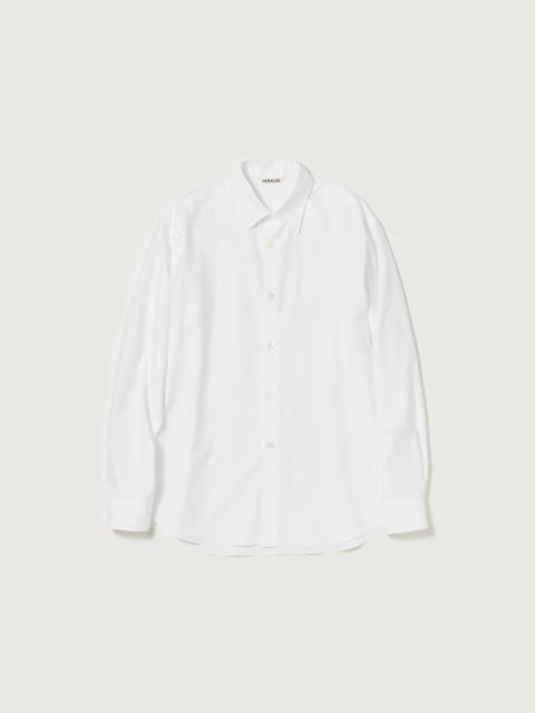 AURALEE WASHED FINX TWILL SHIRT